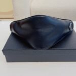 Prada Triangle Leather Shoulder Bag Black 27cm - Image 7