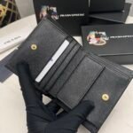 Perfect Match: Prada Saffiano Leather Double Black 25Cm X Prada Small Saffiano Leather Wallet Black 10cm - Image 10