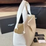 Saint Laurent Le 5 à 7 Bea Bag White 50cm 763435AADDG - Image 4