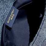 Saint Laurent Puffer Medium Denim 30cm 5774752PT674575 - Image 6