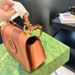 Gucci Blondie Medium Top Handle Bag Brown 26cm 815714 AAEC2 2718 - Image 6