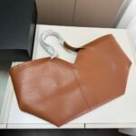 Saint Laurent Y Tote In Leather Brown 36cm 817602AAEC36359 - Image 6