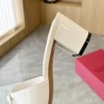 Valentino Vlogo Signature Slide Sandal White - Image 4