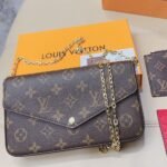 Louis Vuitton Félicie Pochette Bag Monogram Brown 22cm M81896 - Image 2