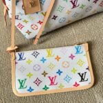 Louis Vuiton X TM Carryall PM Bag Multicolor White 30cm M13661 - Image 7