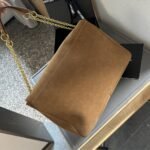 Saint Laurent Jamie 4.3 In Suede Golden Leaf 40cm 7424311U8P73194 - Image 6