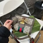 Gucci Queen Margaret GG Top Handle Bag Brown 20cm - Image 2