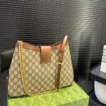 Gucci Padlock GG Medium Shoulder Bag Brown 33cm 795113 KHNKG 8534 - Image 6