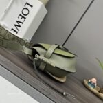 Loewe Gate Dual Bag Autumn Green 20cm A650N46X13 4357 - Image 4