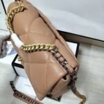 Chanel Medium 19 Flap Bag Caramel 26cm - Image 6