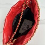Chanel 22 Mini Hand Bag Red And Black 20cm AS3980 B16652 NY215 - Image 6
