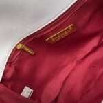 Chanel 19 Large Stitch Crossbody Bag White 24cm - Image 5