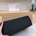 Versace Canvas Tote Bag Black 36cm - Image 5