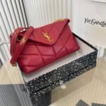 Saint Laurent Puffer Small Red 28cm 5774761EL076937 - Image 2