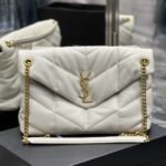 Saint Laurent Puffer Medium White 35Cm - Image 2