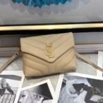 Saint Laurent Toy Loulou Beige 20Cm 678401DV7072721 - Image 2