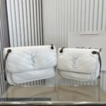 Saint Laurent Niki Medium In Vintage White 28cm - Image 2