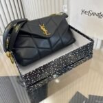 Saint Laurent Puffer Small Black 28cm 5774761el071000 - Image 2