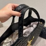 Saint Laurent Icare Maxi Shopping Bag Black 40cm - Image 3