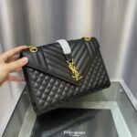 Saint Laurent Envelope Medium Black 24Cm - Image 3