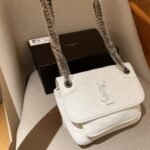 Saint Laurent Niki Baby In Vintage White 22cm - Image 3