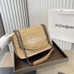 Saint Laurent Niki Medium In Vintage Beige 28cm - Image 3