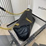 Saint Laurent Puffer Small Black 28cm 5774761el071000 - Image 3