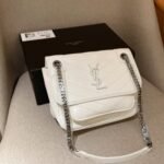 Saint Laurent Niki Baby In Vintage White 22cm - Image 4