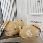 Saint Laurent Niki Medium In Vintage Beige 28cm - Image 4