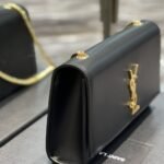 Saint Laurent Kate Medium In Grain De Poudre Black 24cm - Image 4
