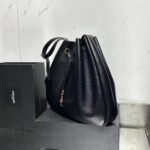 Saint Laurent Paris Vii Small Hobo In Grained Leather 30cm - Image 4