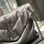 Saint Laurent Puffer Medium Black 35Cm 5774751el081000 - Image 5