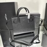 Saint Laurent Sac De Jour In Smooth Baby Black 26cm - Image 6