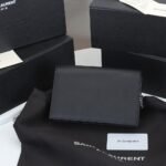 Saint Laurent Kate Small In Grain De Poudre Mirror Effect Black 20Cm - Image 6