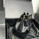 Saint Laurent Mini Joe In Lambskin Black 19Cm - Image 6