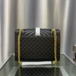 Saint Laurent Envelope Medium Black 24Cm - Image 5