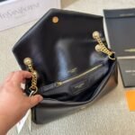 Saint Laurent Calypso Small In Black 27cm 734153AACQO1000 - Image 2