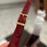 Saint Laurent Le 5 À 7 Dark Red Wine 25cm 657228B870W6413 - Image 4