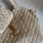 Saint Laurent Raffia Maxi Tote Bag Beige 40Cm - Image 5
