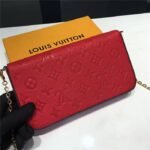 Louis Vuitton Félicie Pochette Red 21cm M63700 - Image 5