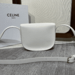 Super Vip 1:1 - Celine Folco Cuir Triomphe In White - Image 4
