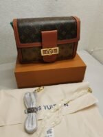 Perfect Match: Louis Vuitton Dauphine MM 25cm X Louis Vuitton Dauphine Compact Wallet 12cm - Image 9