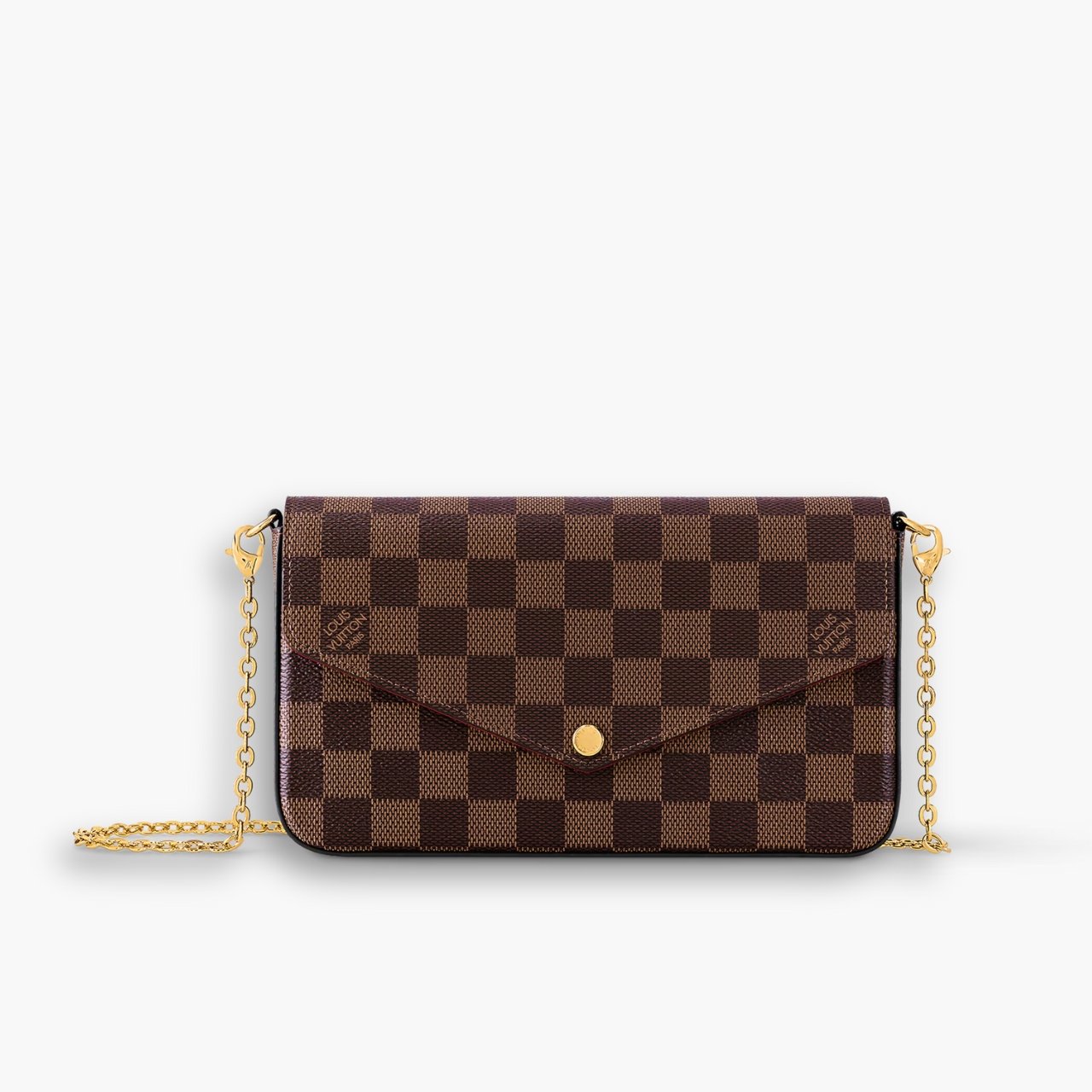 myelegous-1280-x-1280-px-1-1-1.jpg Louis Vuitton Félicie Pochette Damier Ebène Canvas 21Cm N40492 - Image 1