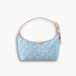 Louis Vuitton Hills Pochette Denim Blue 20Cm M82949