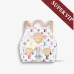 Super Vip 1:1 –  Louis Vuitton x Murakami Venice Backpack Multicolored White 20Cm M13081