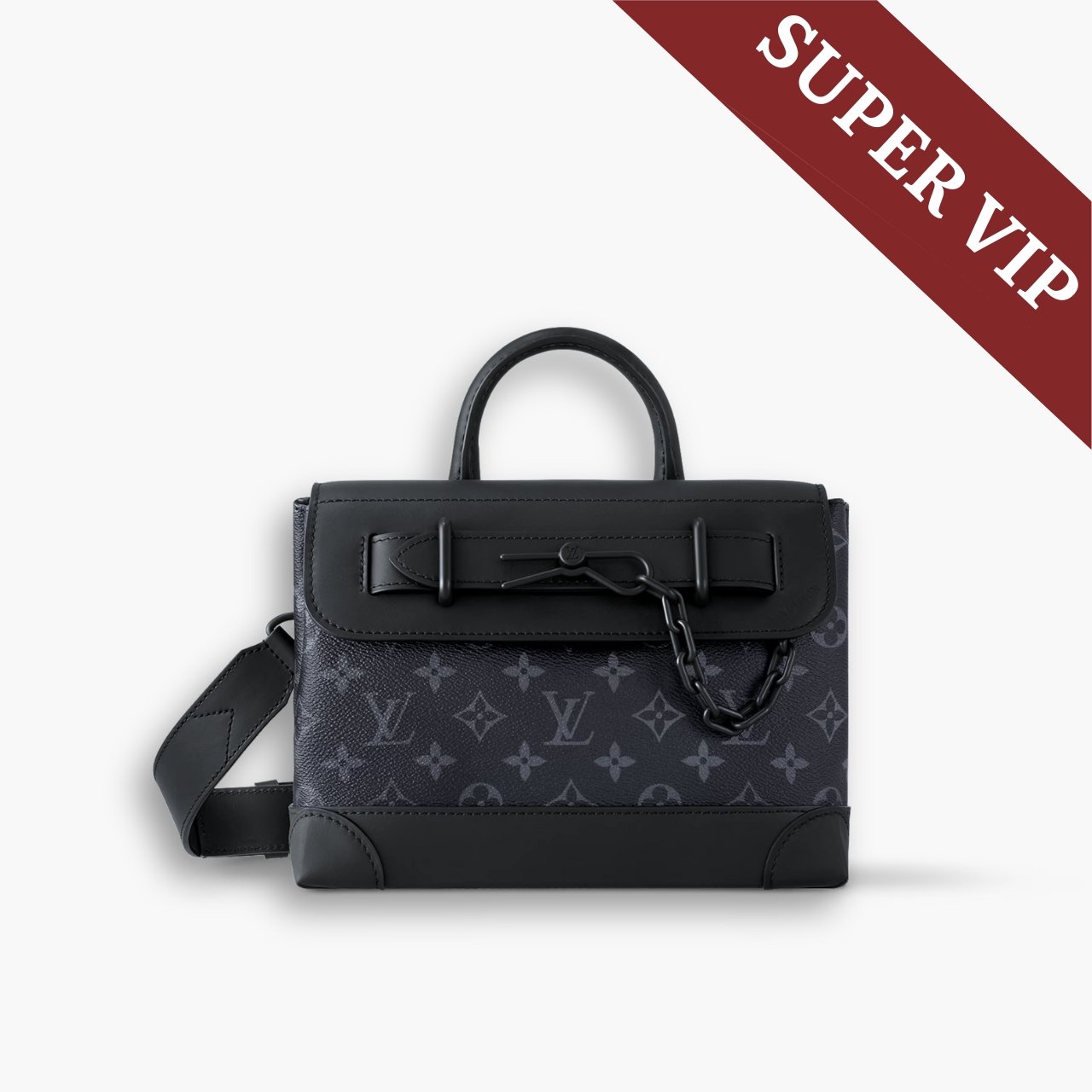 myelegous-1280-x-1280-px-15-3.jpg Super Vip 1:1 - Louis Vuitton Steamer PM Canvas Black 25Cm M46953 - Image 1