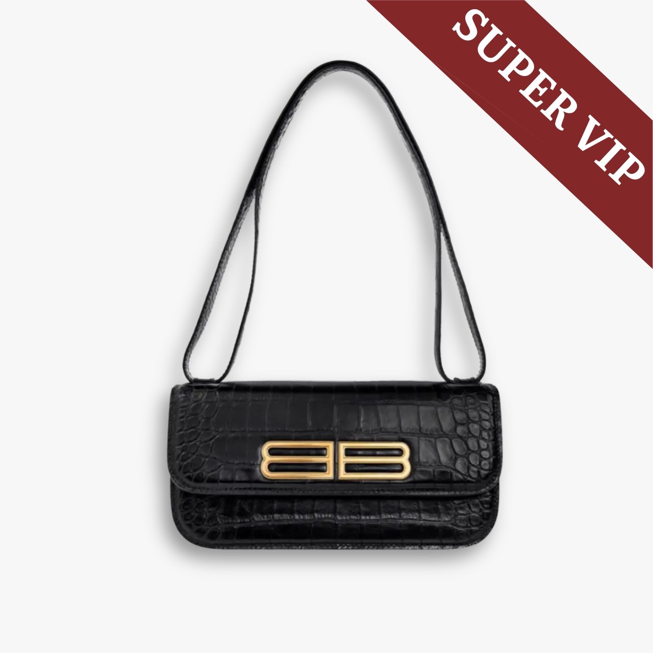 myelegous-1280-x-1280-px-2025-09-03T212512.572.jpg Super Vip 1:1 – Balenciaga Gossip Embossed Bag Black 23cm - Image 1