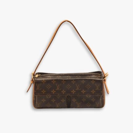 Louis Vuitton Vivacite Bag Monogram Canvas Brown 25Cm