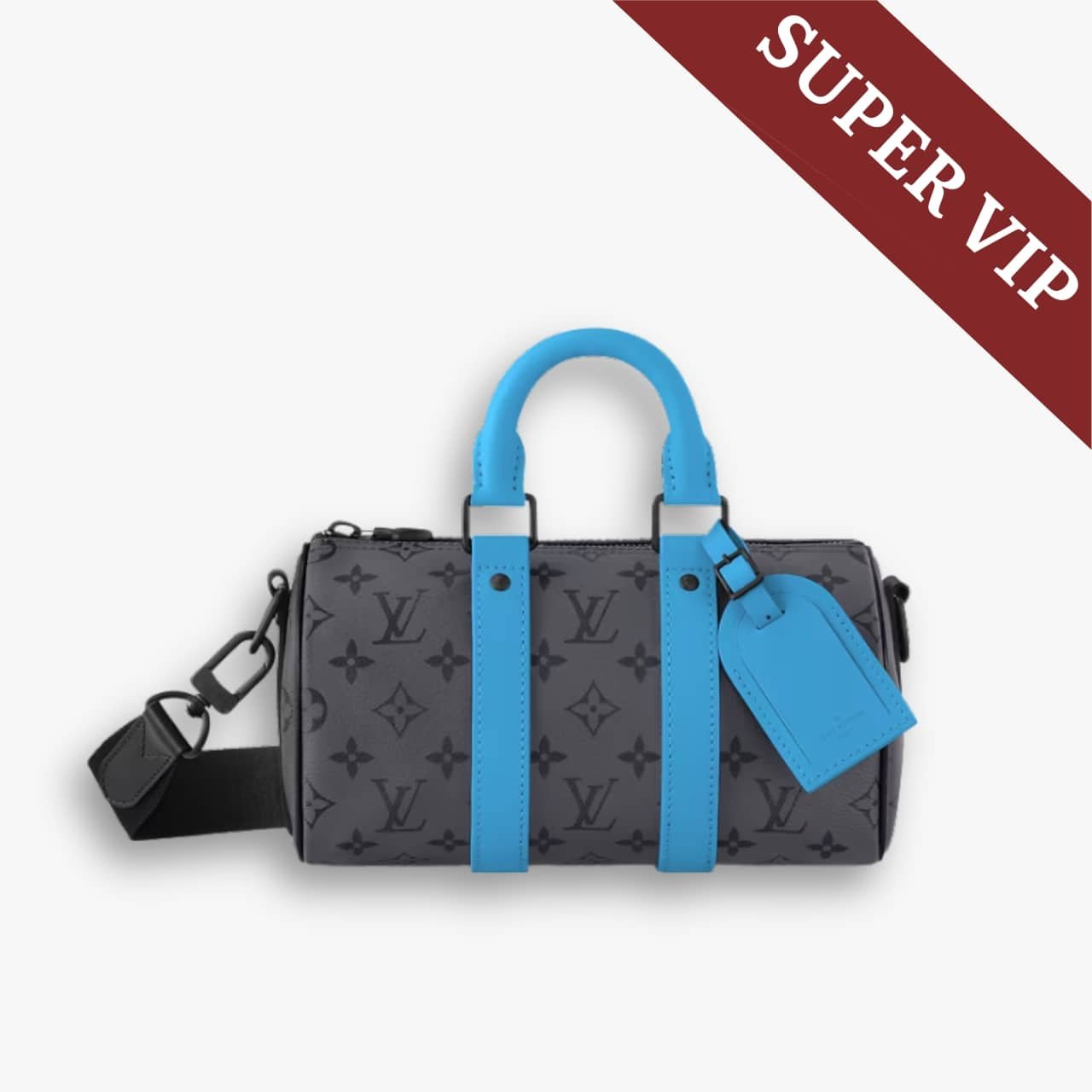 myelegous-1280-x-1280-px-36.jpg Super Vip 1:1 – Louis Vuitton Keepall Bandoulière 25 Bag Monogram Eclipse Reverse Turquoise 25Cm M11645 - Image 1