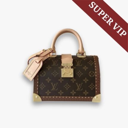 Super Vip 1:1 - Louis Vuitton Speedy Trunk Box Bag 20 Monogram Brown 21Cm M11154